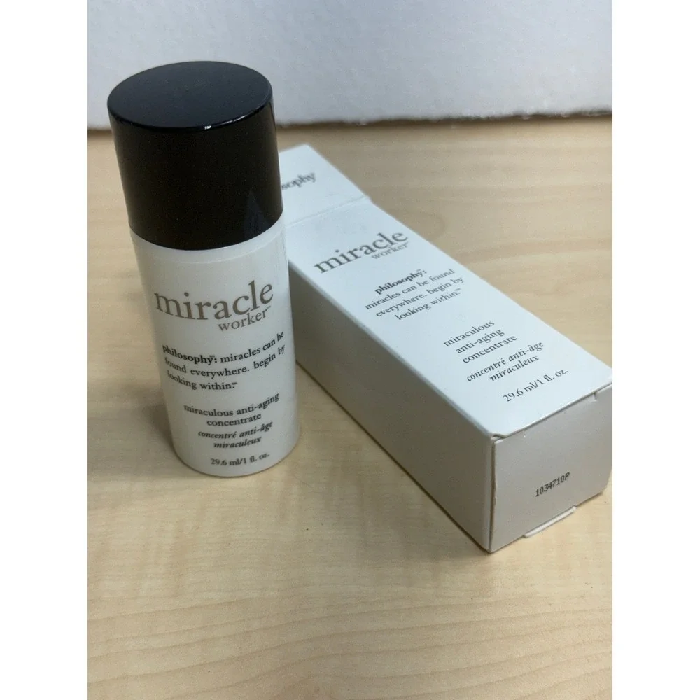 Philosophy Miracle Worker Miraculous Anti-Aging Concentrate 1oz 29.6ml Serum NEW